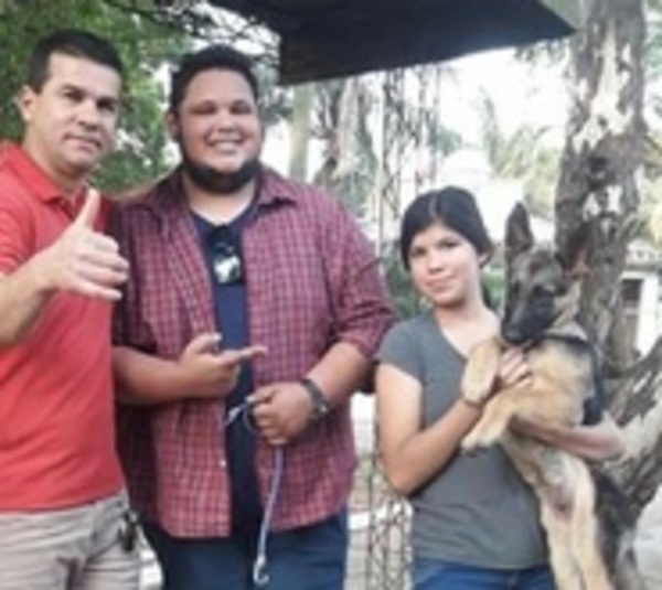 Sam, el cachorro que fue hurtado ya regresó con su familia - Paraguay.com