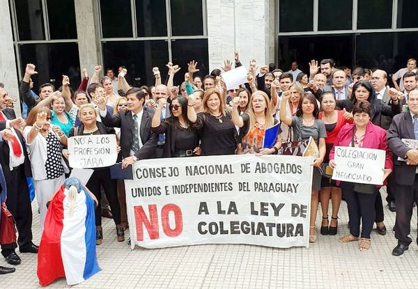 Prosigue firmata del “no” a proyecto de colegiación - Judiciales y Policiales - ABC Color