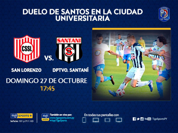 San Lorenzo y Santaní quieren mantenerse en Primera