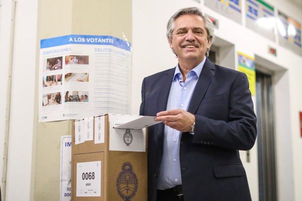 Argentina electoral: Votó Alberto Fernández, candidato del Frente de Todos