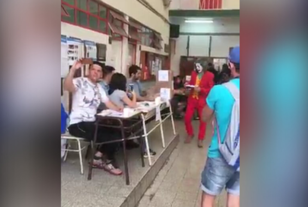 Hasta el Guasón se fue a votar