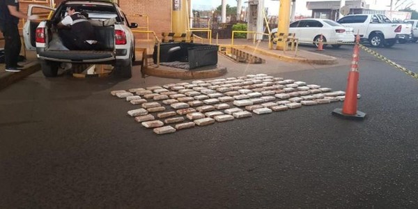 INCAUTARON MARIHUANA EN EL PUENTE INTERNACIONAL POSADAS-ENCARNACIÓN