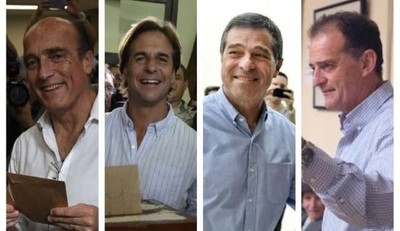 Uruguay elige: Candidatos aguardan resultados