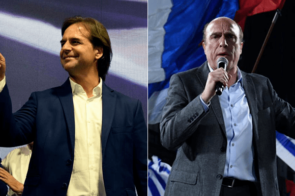 Martínez y Lacalle se disputarán la Presidencia de Uruguay en la segunda vuelta - ADN Paraguayo