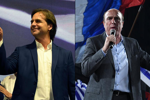 Uruguay: Martínez y Lacalle disputarán la Presidencia en segunda vuelta