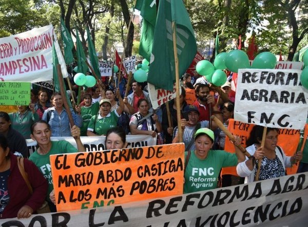 CAMPESINOS SE MANIFESTARÁN EN TODO EL PAÍS