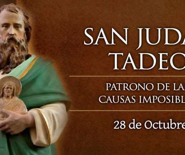 Hoy celebramos a San Judas Tadeo, patrono de las causas imposibles
