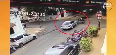 Chocó a motociclista y huyó | Noticias Paraguay