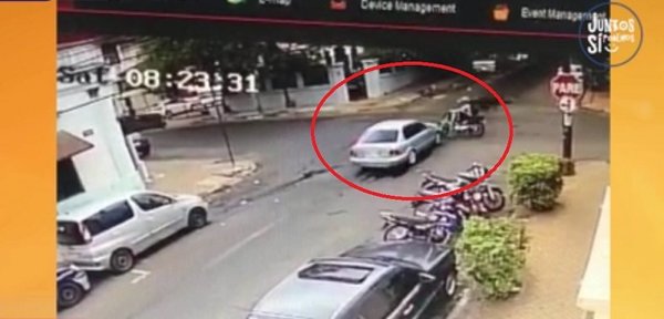 Chocó a motociclista y huyó | Noticias Paraguay