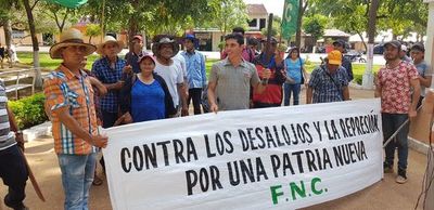 Escasa convocatoria campesina en el interior del país - Nacionales - ABC Color