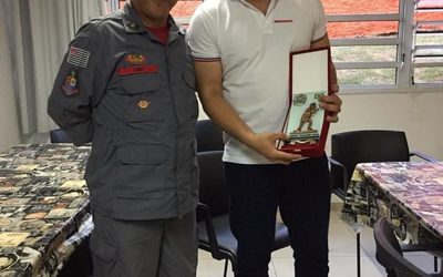Prieto visita Guararema y planea renovar flota de buses en CDE