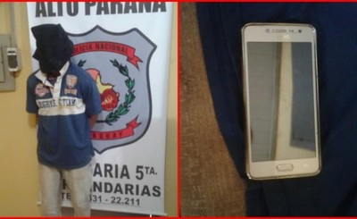 Descuidista detenido tras hurtar en una tienda de Hernandarias
