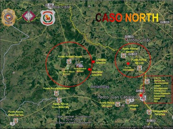 OPERATIVO NORTH: ALLANAMIENTOS SIMULTANEOS EN VARIOS PUNTOS DEL PAÍS