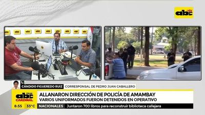 Allanaron dirección de Policía en Amambay - ABC Noticias - ABC Color