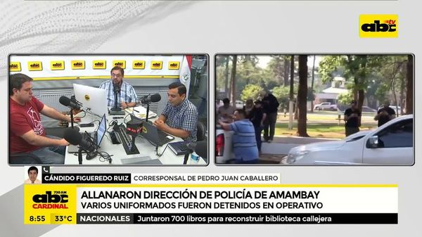Allanaron dirección de Policía en Amambay - ABC Noticias - ABC Color