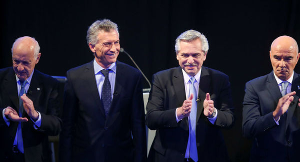 Macri y Alberto Fernández desayunan tras la victoria electoral del segundo » Ñanduti