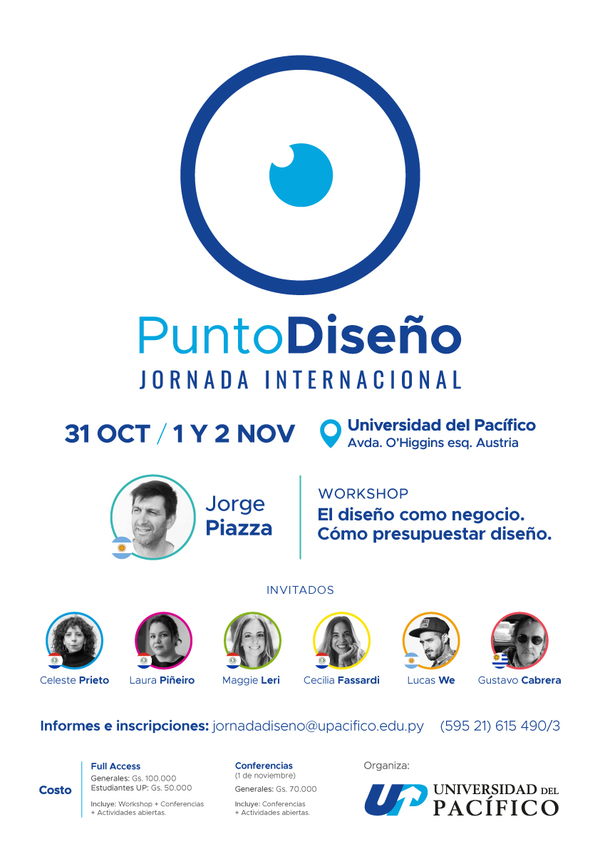 Referente del diseño gráfico dictará seminario en la Universidad del Pacífico » Ñanduti