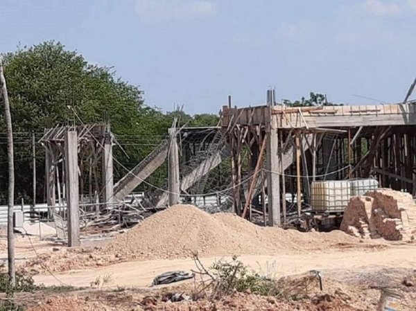 Paraguarí: Derrumbe en futuro IPS deja heridos | Noticias Paraguay