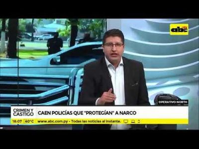 Detienen a policías por proteger a narcos - Crimen y castigo - ABC Color