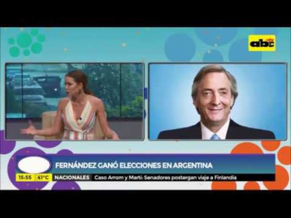Fernández ganó elecciones en Argentina - Ensiestados - ABC Color