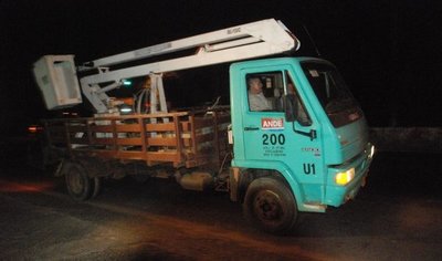 Varias zonas de Central quedaron sin energía eléctrica
