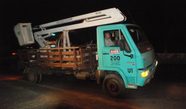 Varias zonas de Central quedaron sin energía eléctrica