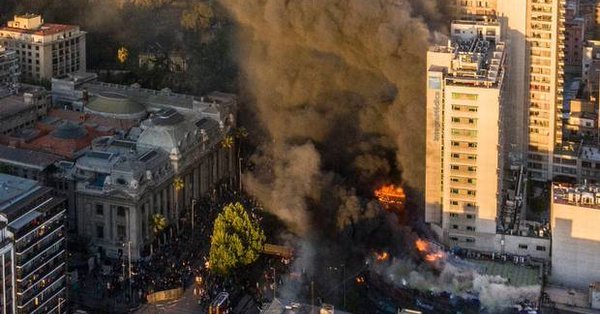 Gobierno chileno condenó saqueos, protestas y nuevos hechos de violencia