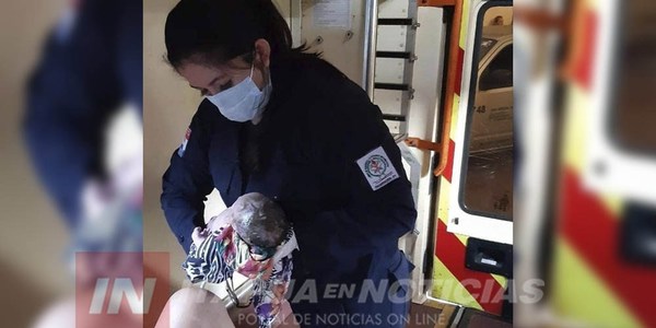 BEBÉ NACE EN UNIDAD DE TRASLADO DE BOMBEROS DE ENCARNACIÓN