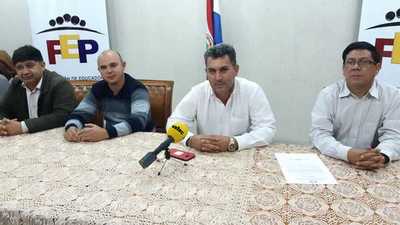 Docentes anuncian movilizaciones para noviembre