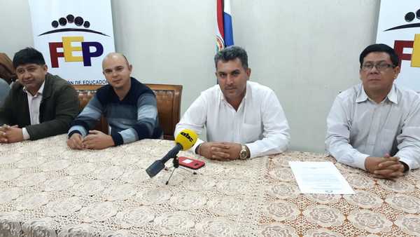 Docentes anuncian movilizaciones para noviembre