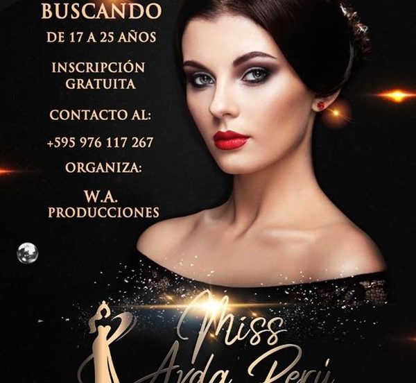 Preparan elección de Miss Avenida Perú