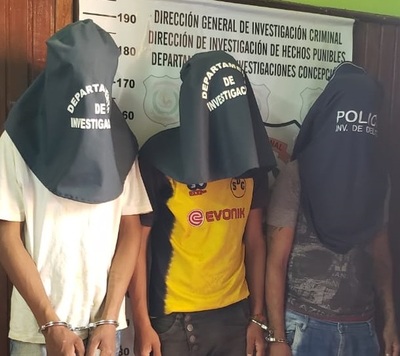 Incautan crack y detienen a jóvenes en Concepción