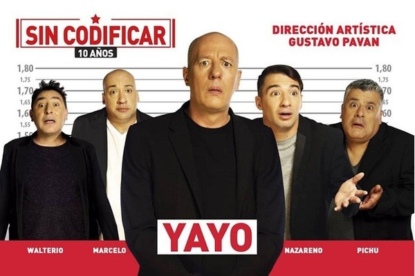 Yayo y elenco traen el humor más jugado a Paraguay