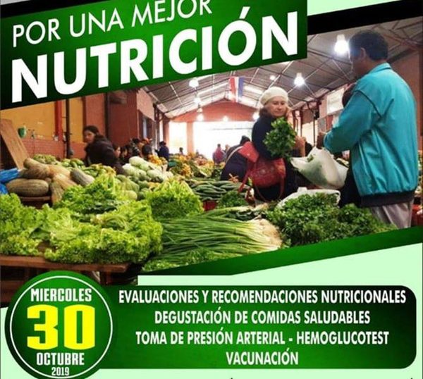 Nutricionistas brindarán asistencia gratuita este miércoles