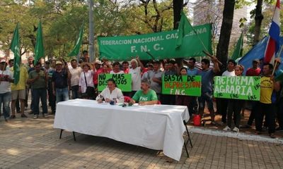 Culminó movilización campesina