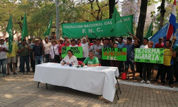 Culminó movilización campesina