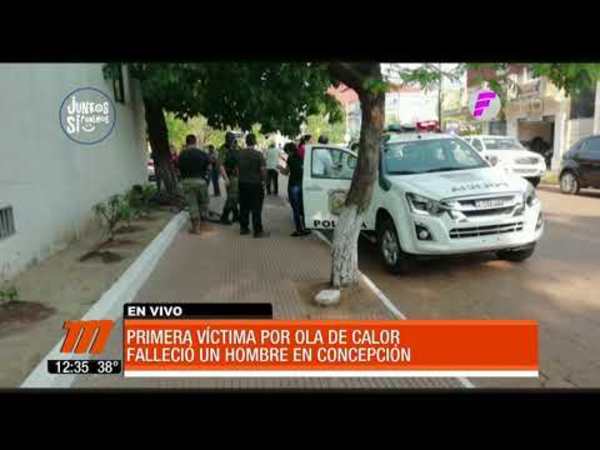 Primera víctima por ola de calor