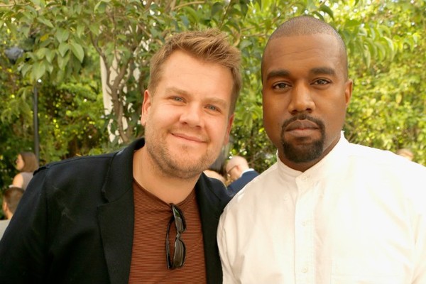 Kanye West y James Corden llevaron el carpool karaoke a los aires