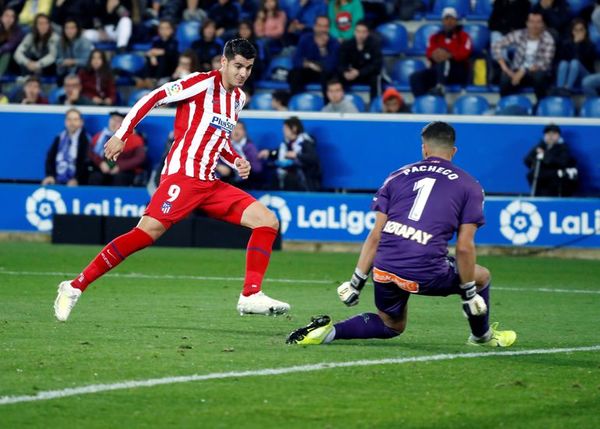 Un golazo de Lucas frustra a un gris Atlético - Fútbol - ABC Color