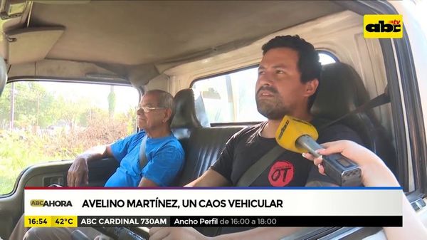 Avelino Martínez, un caos vehicular - ABC Noticias - ABC Color
