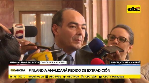 Finlandia analizará pedido de extradición - ABC Noticias - ABC Color