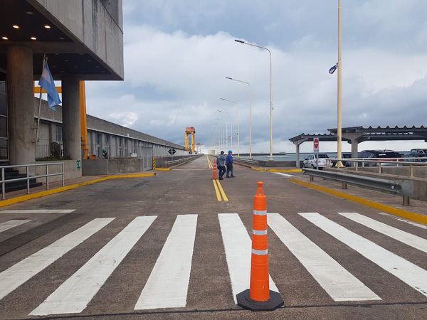 Cerrarán paso fronterizo en Yacyretá este miércoles