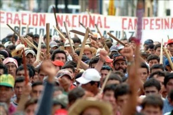 Campesinos se movilizaron de manera pacífica por segundo día consecutivo » Ñanduti