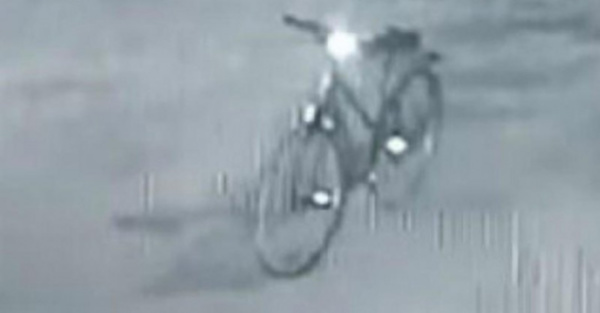 Apareció una ¿bicicleta embrujada?