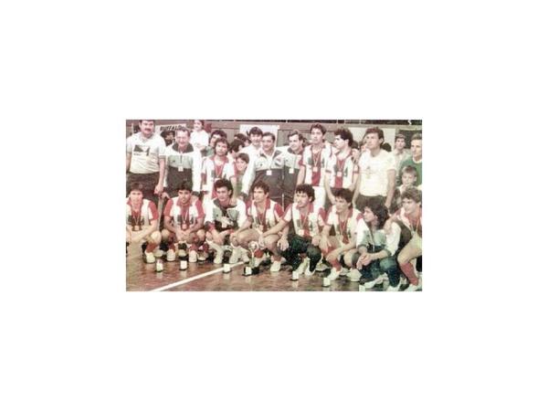 Festejo de los campeones
