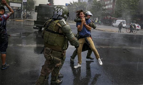 Protestas en Chile: el gobierno reconoció situaciones que “parecen ser violaciones a los derechos humanos” - ADN Paraguayo