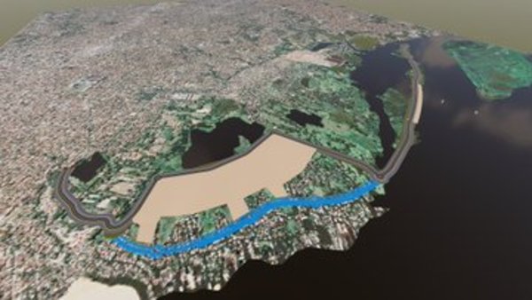 Resaltan millonaria inversión para construcción de unas mil quinientas casas en Costanera Sur - .::RADIO NACIONAL::.