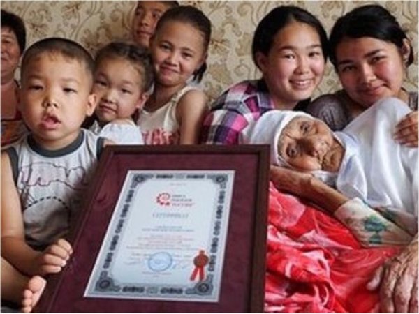 Muere en Rusia la mujer mas longeva con 123 años