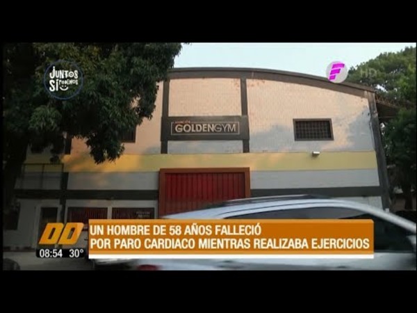 Sufrió paro cardíaco cuando hacía ejercicios en el gym