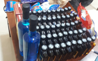 ¿Quiso poner una bodega en la cárcel? Intentó meter caña, vino, freeze y lo detuvieron